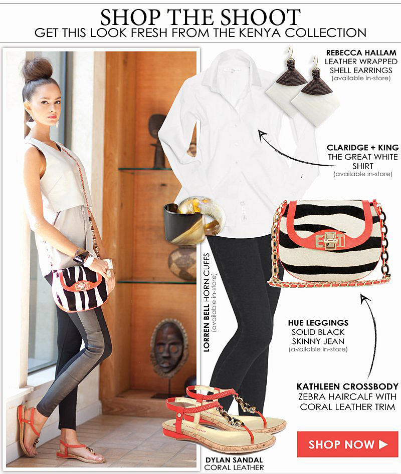 Elaine Turner 'Shop the Shoot' Kenya Collection